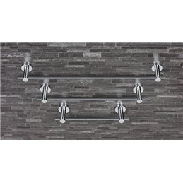 Porta salvietta cm. 30.5 W4909R Colombo Design - regolabile