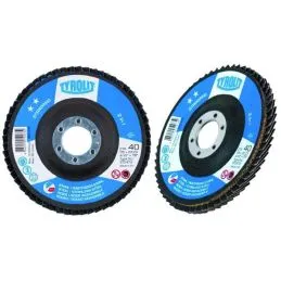 Disco abrasivo lamellare Tyrolit 28A 2 Stelle d.115 Zirconio