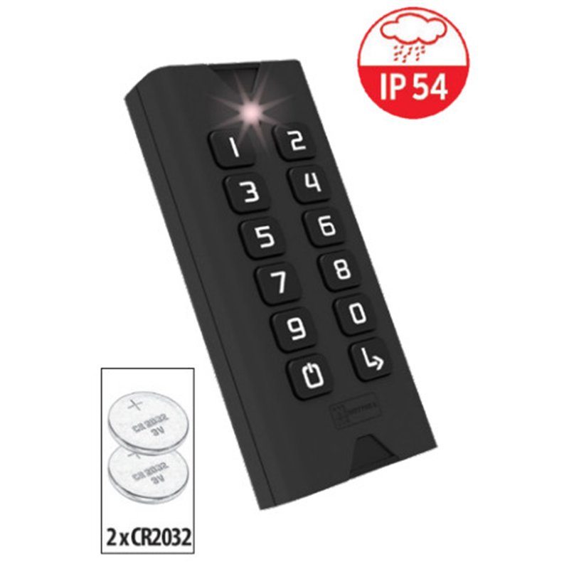 Tastiera numerica comando serratura B-DIGIT Mottura 99BDGTN da