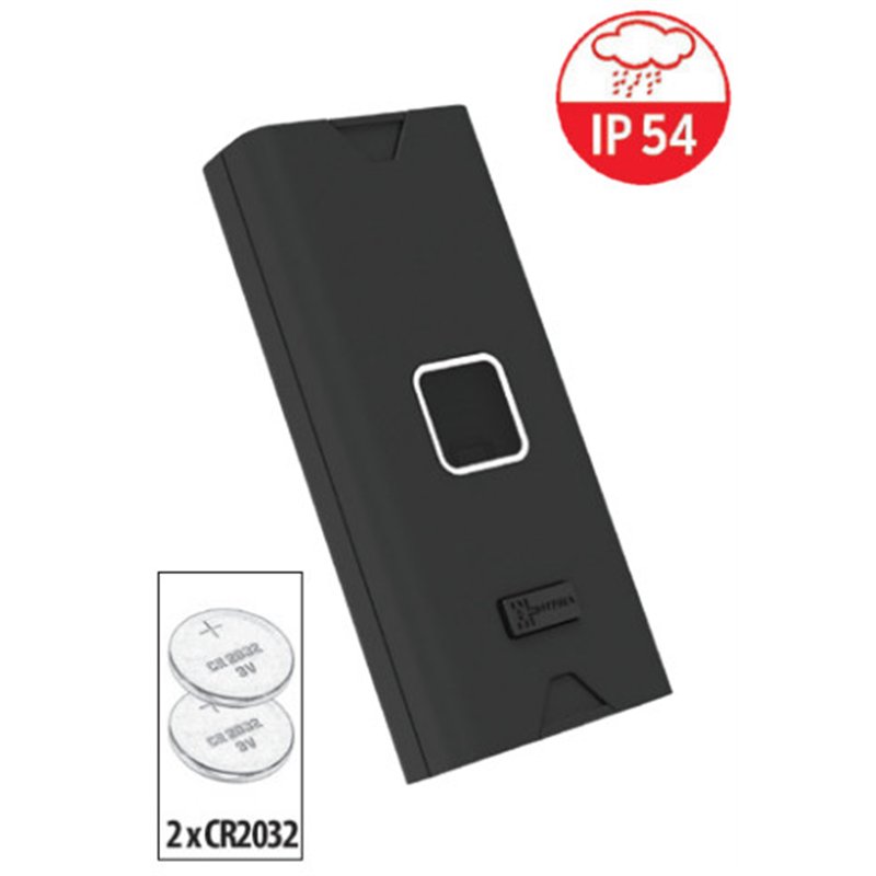 Lettore biometrico comando serratura B-TRACK Mottura 99BTRKN da