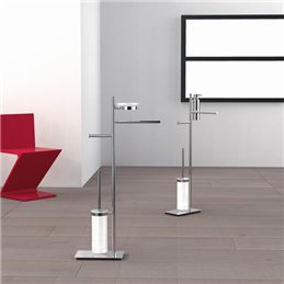 Piantana cm.80.5 portasapone/salvietta/portascopino B9903 Colombo Design
