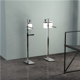 Piantana con portasalvietta /bicchiere /sapone B9110 Colombo Design