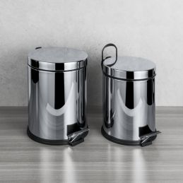 Small pedal bin stainless steel B9968 Colombo Design