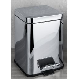 Small pedal bin stainless steel B9211 Colombo Design