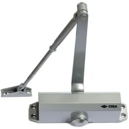 Cisa 60460 door closer with arm without stop