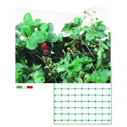 Rete antiuccelli in plastica 19x19 nera mt.10x2