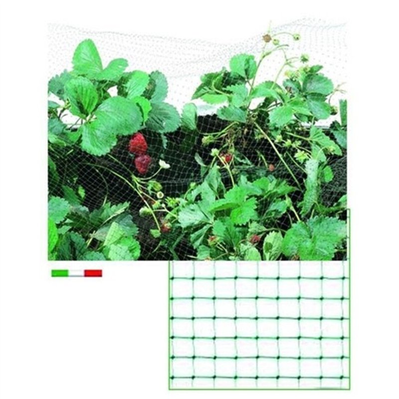 Rete antiuccelli in plastica 19x19 nera mt.200x2