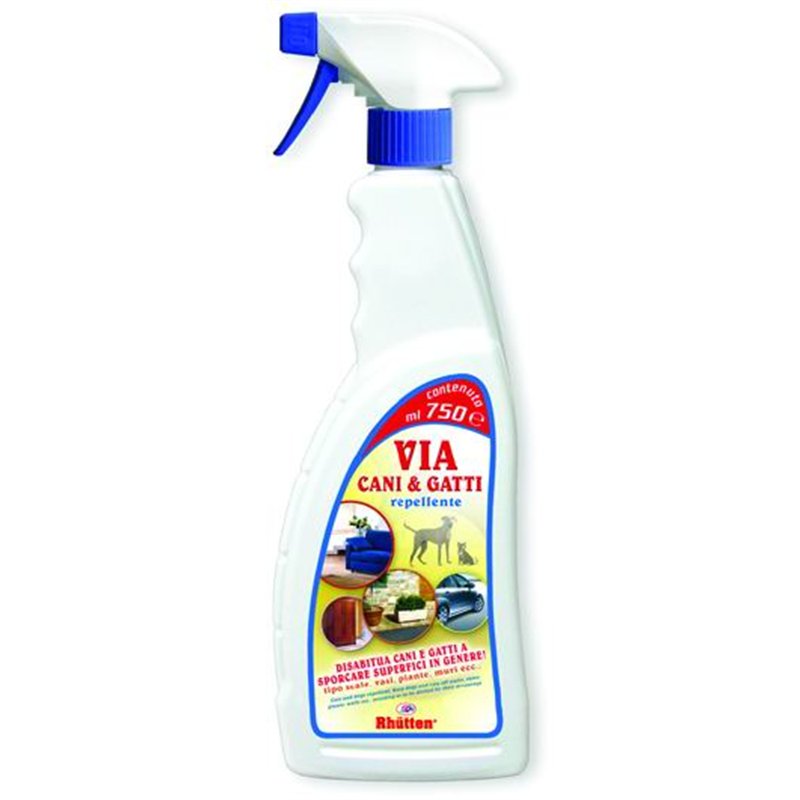 Repellente - disabituante per cani e gatti Rhutten VIA CANI E