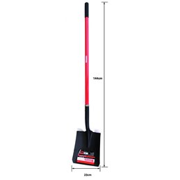 Square tip shovel with handle SANDRIGARDEN SG-B30Q 144cm