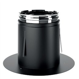 Rosone telescopico per tubo stufa DESIGN SDRT