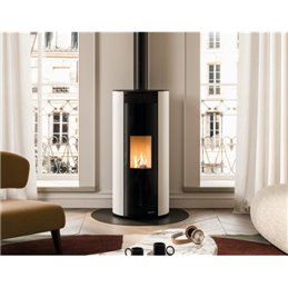 Palazzetti Ecofire Emily US 6 Kw 5 star pellet stove with upper