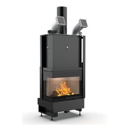 PALAZZETTI Ecomonoblocco wood-burning fireplace WTX 70 Air
