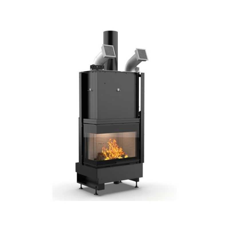 PALAZZETTI Ecomonoblocco wood-burning fireplace WTX 70 Air