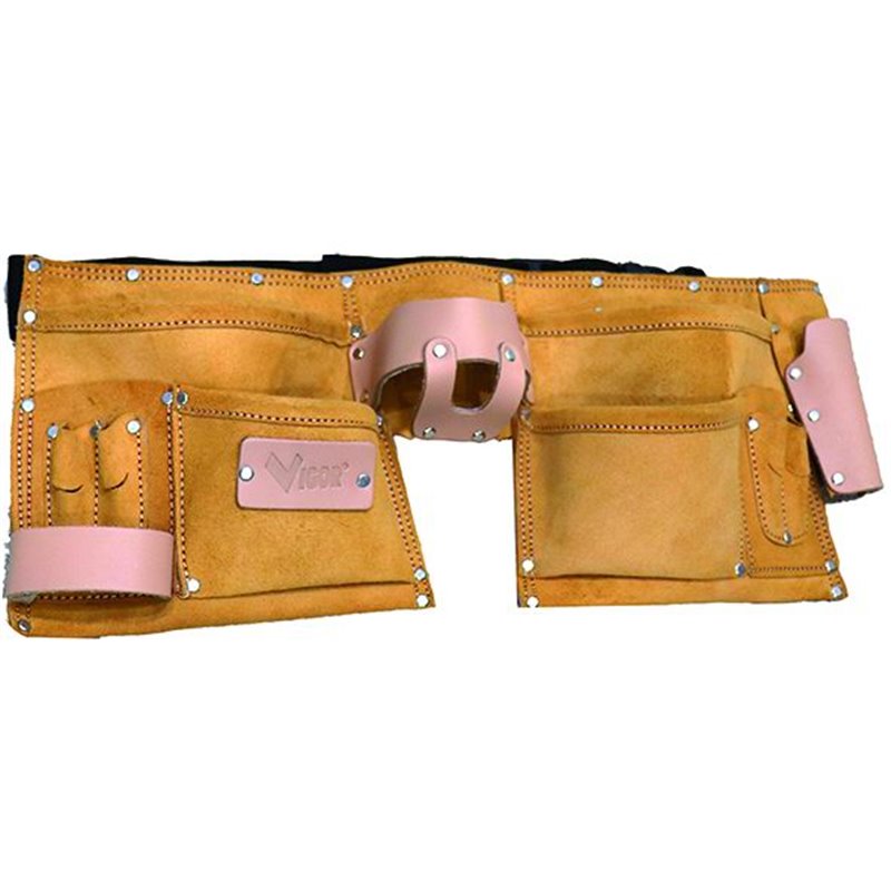 Carpenter bag in double VIGOR HOUSTON leather