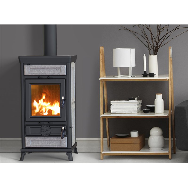 Stufa a legna Thermorossi Ilaria EVO Stone 10,8Kw