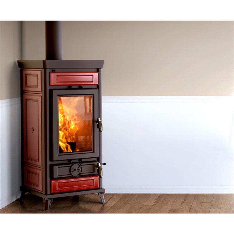 Thermorossi Vittoria EVO Maiolica wood stove 13.2Kw