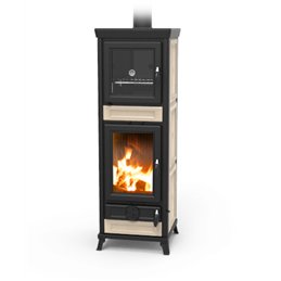 Stufa a legna con forno Thermorossi Anna EVO Maiolica 13,8Kw