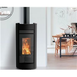 Thermorossi Moma Evo Wood 10.1Kw ductable and ventilated wood stove