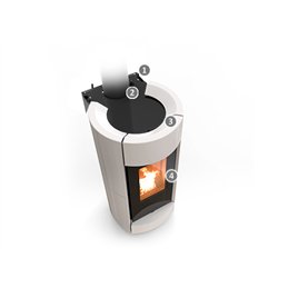 Thermorossi Chic Evo Wood 10.1Kw ductable and ventilated wood