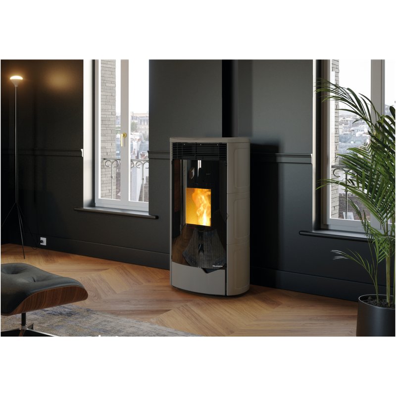 Stufa a pellet Palazzetti Ecofire Nadine TC US 12 Kw 5 stelle