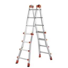Telescopic multi-ladder PEPPina Aluminium EN-131