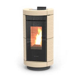 Stufa a pellet Thermorossi Dorica Maiolica AIR 11,8Kw