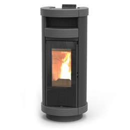 Stufa a pellet Thermorossi Dorica Supreme Metalcolor Natural