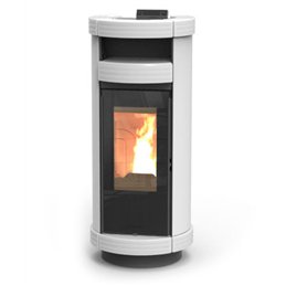 Stufa a pellet Thermorossi Dorica Supreme Metalcolor Natural