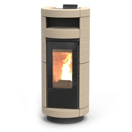 Stufa a pellet Thermorossi Dorica Supreme Maiolica Natural Air