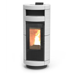 Stufa a pellet Thermorossi Dorica Supreme Maiolica Natural Air