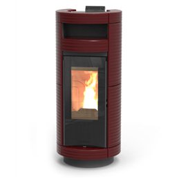 Stufa a pellet Thermorossi Dorica Supreme Maiolica Natural Plus