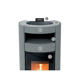 Thermorossi Dorica Supreme Stone Natural Air EVO 11.4Kw 5 Star