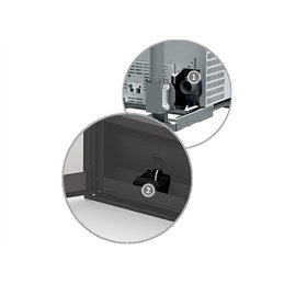 Inserto a pellet canalizzabile ESPRIT 490 Thermorossi 10,5 kW 5