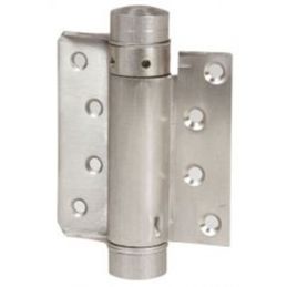 Spring Hinge Bommer simple action such (coppia) Polished Iron