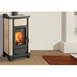 ARDHEA Evo5 Maiolica Thermorossi wood-burning thermo stove 15.1
