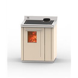 BOSKY 30 SQUARE EVO 5 wood-fired thermocooker 11.1kW 5 stars