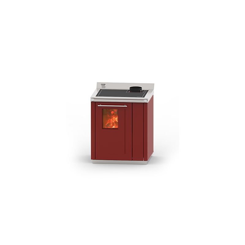 Termocucina a legna BOSKY 30 SQUARE EVO 5 Thermorossi 11,1kW 5
