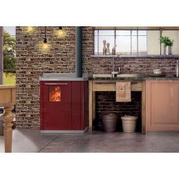 BOSKY 30 SQUARE EVO 5 wood-fired thermocooker 11.1kW 5 stars