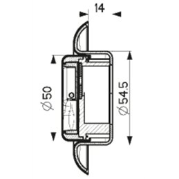 Defender® MAGNETIC protector for fixed height MOTTURA DF33