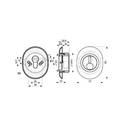 Defender® MAGNETIC protector for fixed height MOTTURA DF33