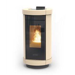 Thermorossi DORICA Metalcolor Idra 21 pellet thermo stove 5
