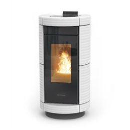Thermorossi pellet thermo stove DORICA Maiolica Idra 18 5 stars
