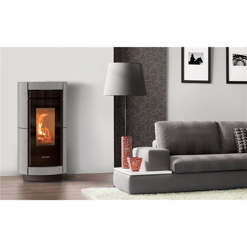 Thermorossi DORICA Stone Idra 14 pellet thermo stove 5 stars
