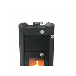 Thermorossi CHIC Supreme Idra 22 pellet thermo stove