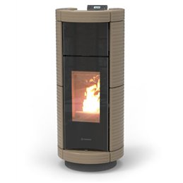 Termostufa a pellet Thermorossi DORICA Maiolica Idra 29