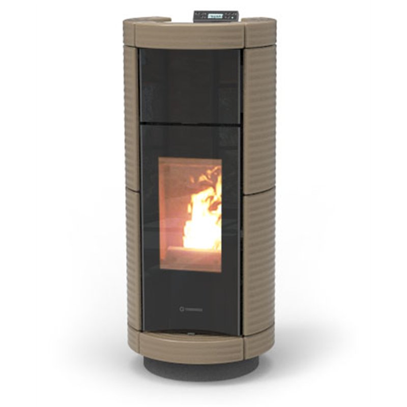 Termostufa a pellet Thermorossi DORICA Maiolica Idra 29