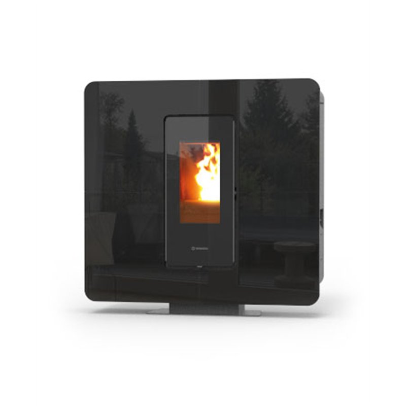 Thermorossi SLIMQUADRO IDRA MAXI pellet thermo stove