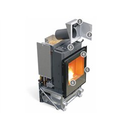 Inserto termocamino Thermorossi INSERT IDRA MAXI 25