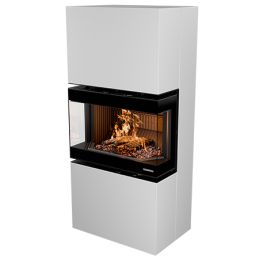 Camino a legna trifacciale TRILOGIE Thermorossi 10,5 kW 5 stelle