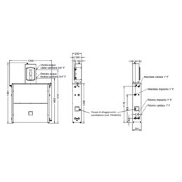 Thermorossi THERMOCELL® FLAT 250 buffer storage tank